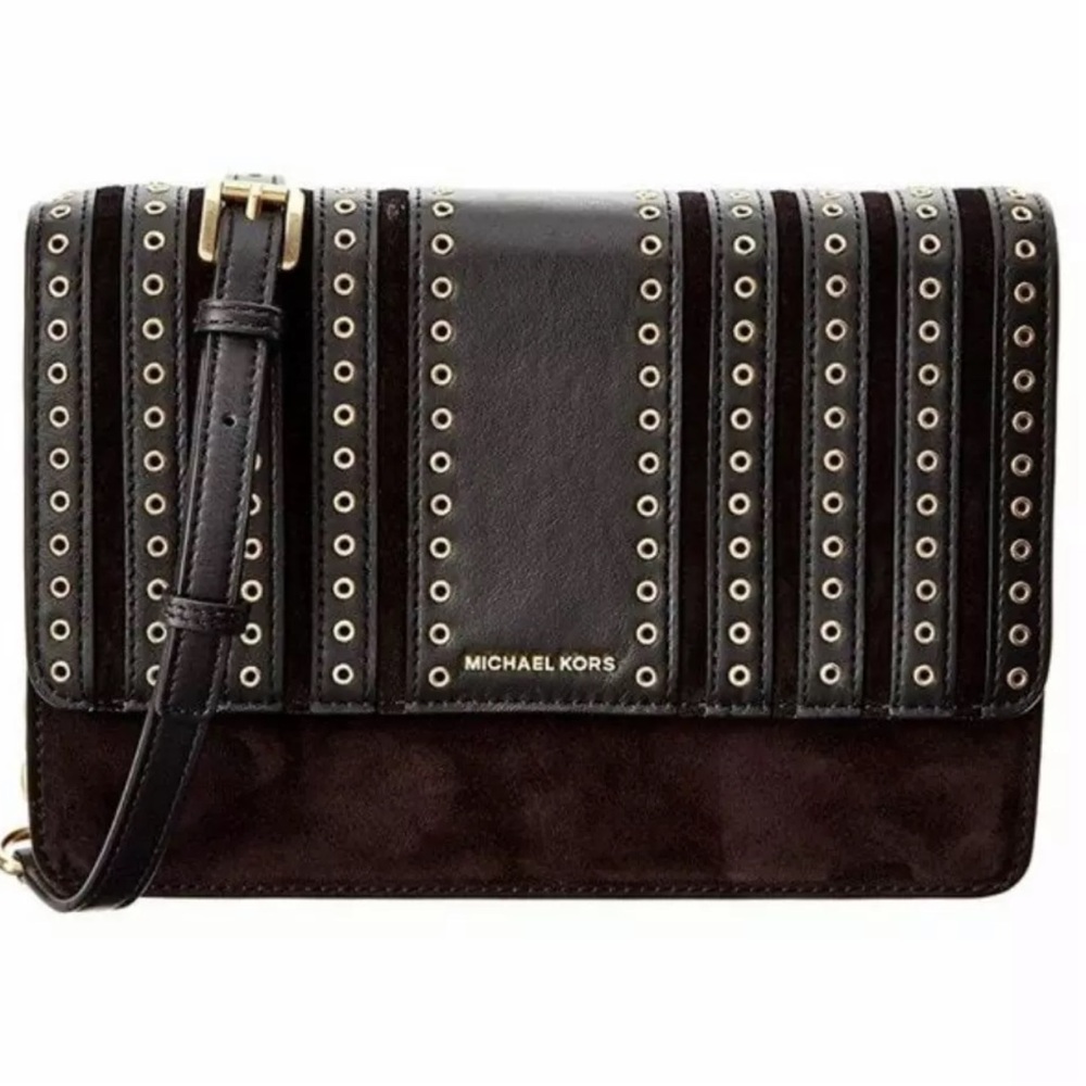 Michael Kors Brooklyn Grommet Crossbody Bag!!
